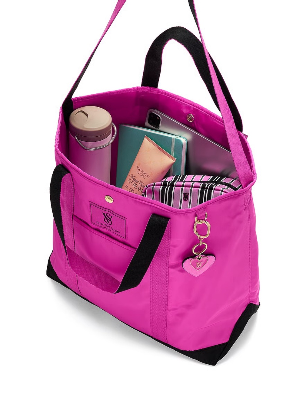 NWT Victoria’s Secret 2026 Pink and Black Tote Bag